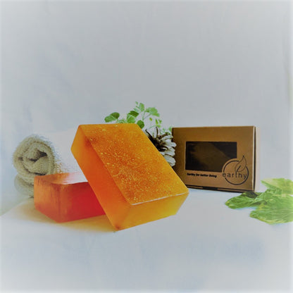 Carrot Body Soap Natural & Nourishing Gentle Cleanse, whitening & Moisturize